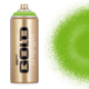 Акрилова фарба-спрей Montana Gold S6000 Shock Green Light (Зелений) 400 мл - зображення 1