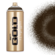 Акрилова фарба-спрей Montana Gold S8020 Shock Brown Dark (Темно-коричневий) 400 мл - зображення 1