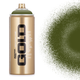 Акриловая краска-спрей Montana Gold CL6340 Olive Green (Оливковый) 400 мл - изображение 1
