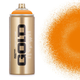 Акриловая краска-спрей Montana Gold S2000 Shock Orange Light (Оранжевый) 400 мл - изображение 1