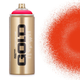 Краска флуоресцентная Montana Gold F3000 Fire Red (Красная) 400 мл - изображение 1