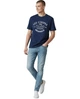 Футболка мужская Lee Cooper 59013118 M синяя (2590131183904) - изображение 3