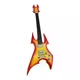 Декоративна міні-гітара "Dean Flame" 24 см 29666N - зображення 1