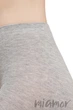 Теплые мягкие колготки из вискозы Giulia Cashmere Touch 180 2 Светло-серые - изображение 3