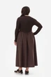 Платье Garne 52(3XL) Коричневый (137827) - изображение 4