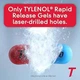 Tylenol Extra Strength 500 mg Rapid Release тайленол (24 капсулы) - изображение 2