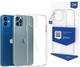 Etui plecki 3MK Clear Case do Apple iPhone 12/12 Pro Transparent (5903108277556) - obraz 1