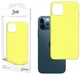 Панель 3MK Matt Case для Apple iPhone 12 Pro Max Лайм (5903108368971) - зображення 1