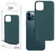 Панель 3MK Matt Case для Apple iPhone 12/12 Pro Любисток (5903108313339) - зображення 1