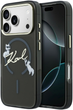 Etui Karl Lagerfeld IML Choupettes Karl  Script Logo MagSafe do Apple iPhone 17 Pro Black (3666339605896) - obraz 1