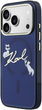 Etui Karl Lagerfeld IML Choupettes Karl  Script Logo MagSafe do Apple iPhone 17 Pro Blue (3666339606695) - obraz 2