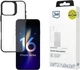 Etui 3MK Satin Armor Case+ do Apple iPhone 16 Pro Max Black + Transparent (5903108586566) - obraz 1