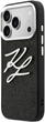 Etui Karl Lagerfeld IML Glitter KL Diamond Logo do Apple iPhone 17 Pro Max Black (3666339604622) - obraz 2