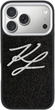 Etui Karl Lagerfeld IML Glitter KL Diamond Logo do Apple iPhone 17 Pro Max Black (3666339604622) - obraz 3