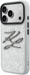 Etui Karl Lagerfeld IML Glitter KL Diamond Logo do Apple iPhone 17 Pro Max Silver (3666339604783) - obraz 2