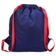 Рюкзак-мішок з кишенею для мокрих речей YINGFA WF2232 р-р 39x18x41см Чорний-червоний - зображення 2