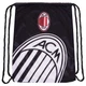Рюкзак-мешок SP-Sport GA-4433-4 AC MILAN р-р 37х46см Черный-белый - изображение 3