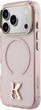 Etui Karl Lagerfeld IML K Head Logo MagSafe do Apple iPhone 17 Pro Pink (3666339598693) - obraz 2