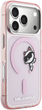 Etui Karl Lagerfeld IML Peekaboo MagSafe do Apple iPhone 17 Pro Pink (3666339606855) - obraz 4