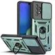 Протиударний чохол Armor Ring + захиcт камери для Samsung Galaxy A53 (A536) case Simon зелений - изображение 1
