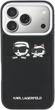 Etui Karl Lagerfeld Karl & Choupette Print & Pocket do Apple iPhone 17 Pro Black (3666339605254) - obraz 3