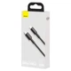 Кабель Baseus High Density Braided Fast Charging Data Cable Type-C to Lightning PD 20W 1м (CATLGD-01) Black - зображення 8