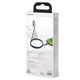 Кабель Baseus High Density Braided Fast Charging Data Cable Type-C to Lightning PD 20W 1м ((CATLGD-03) Blue - зображення 9