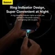 Кабель Baseus Glimmer Series Fast Charging Data Cable Type-C to Lightning PD 20W 1м (CADH000002) White - зображення 10