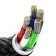 Кабель Baseus Glimmer Series Fast Charging Data Cable Type-C to Lightning PD 20W 2м (CADH000101) Black - зображення 6
