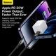 Кабель Baseus Glimmer Series Fast Charging Data Cable Type-C to Lightning PD 20W 2м (CADH000101) Black - зображення 14