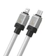 Кабель Baseus CoolPlay Series Fast Charging Data Cable Type-C to Lightning PD 20W 1м (CAKW000002) White - зображення 4