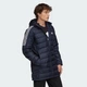 Чоловічі пухові куртки Essentials Down Parka синя M - зображення 4