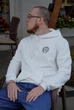 Чоловіче демісезонне худі Chrome Hearts з принтом XL біле (CHRH023) - зображення 4