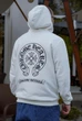 Чоловіче демісезонне худі Chrome Hearts з принтом XL біле (CHRH023) - зображення 5