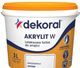 Фарба DEKORAL AKRYLIT W, 3 л - зображення 1