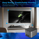Проєктор H96 MAX HY350 FullHD 1080P Smart TV Android 11 2/32GB WiFi6 Bluetooth 300AL Grey: Кінотеатр у вашій долоні - зображення 8