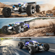 Радиоуправляемый внедорожник SIMREX 1:18, 4WD, до 45 км/ч, 2.4 ГГц, 2 аккумулятора, LED-фары, RC монстр-трак - изображение 6