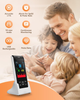 Пульсоксиметр акумуляторний на палець HealthTree JKS50F Bluetooth — Портативний оксиметр з OLED-дисплеєм та пам'яттю (НТ-JKS50F) - зображення 4