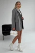 Укорочене Пальто Jadone Fashion Тренд S-M сірий - зображення 3