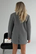 Укороченное Пальто Jadone Fashion Тренд L-XL серый - изображение 6