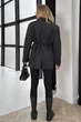 Укорочене Пальто Jadone Fashion Тренд L-XL графіт - зображення 3