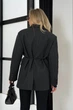 Укорочене Пальто Jadone Fashion Тренд L-XL графіт - зображення 5