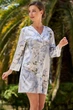 Халат Mia-Amore 52(3XL) Голубой (138208) - изображение 2