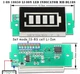 Индикатор уровня заряда батареи Li-ion 1S 2S 3S 4S 5S 6S 7S 8S / 1-8S 18650, 3.3В-33.6В, тестер Зеленый - изображение 4