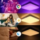 Розумна стельова LED-лампа Smart LED Ceiling Light RGB, 24 Вт, керування через телефон, димування, з водозахистом, 2700–6500K, 2400 люменів, різнокольорова лампа - зображення 2