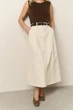 Спідниця бавовняна з кишенями Розмір XL-XXL (50-52) Айворі - изображение 1