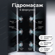 Душевой бокс Vivia 120х80х215см правый гидробокс 6 форсунок гидромассаж спины низкий поддон для дома гостиницы - изображение 6