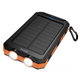 Туристичний зовнішній акумулятор Power Bank HOCO J164 Platinum Solar 8000mAh 10W - павербанк із сонячною панеллю та LED ліхтариком - зображення 6