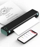Портативний мобільний принтер Phomemo M08F A4 Bluetooth / USB Чорний - зображення 1