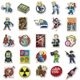 Набор стикеров Fallout - 50 шт. - Виниловые наклейки для разных поверхностей 1 - изображение 2